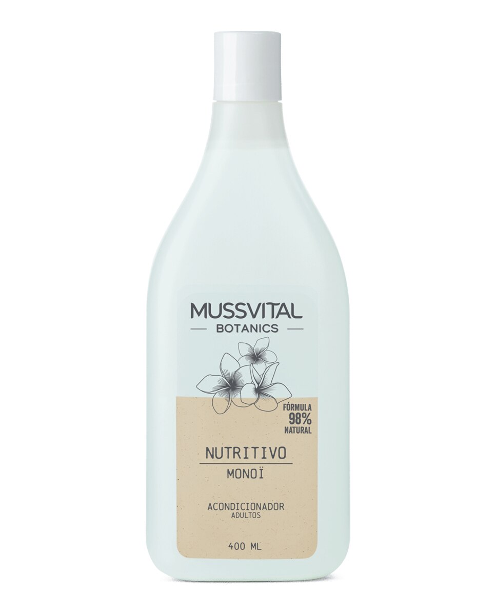 Imagen 0 de Acondicionador Monoï 400 Ml Mussvital Botanics