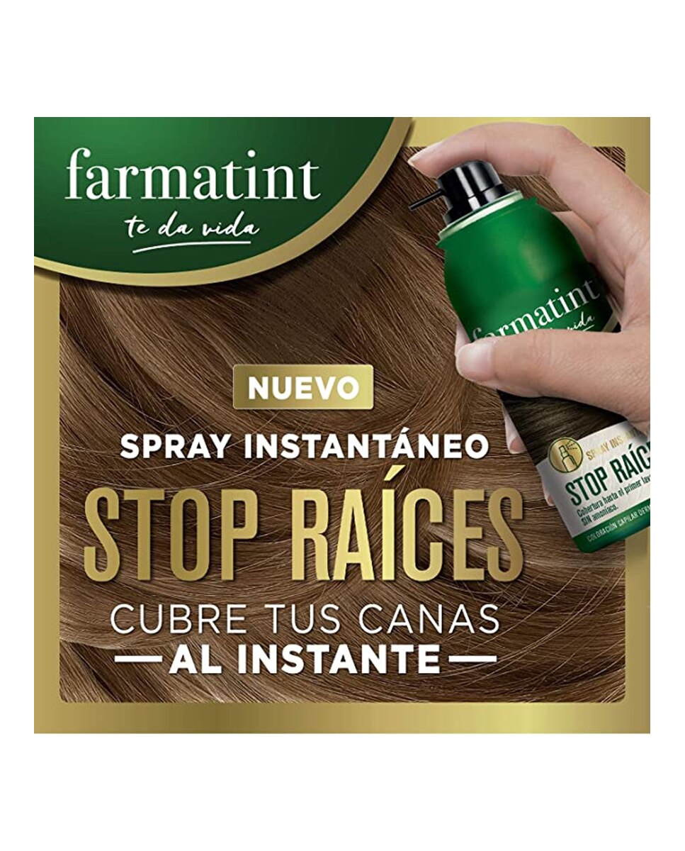 Spray Retocador Stop Raíces Farmatint - Cobrizo 75 ml Cobrizo-3