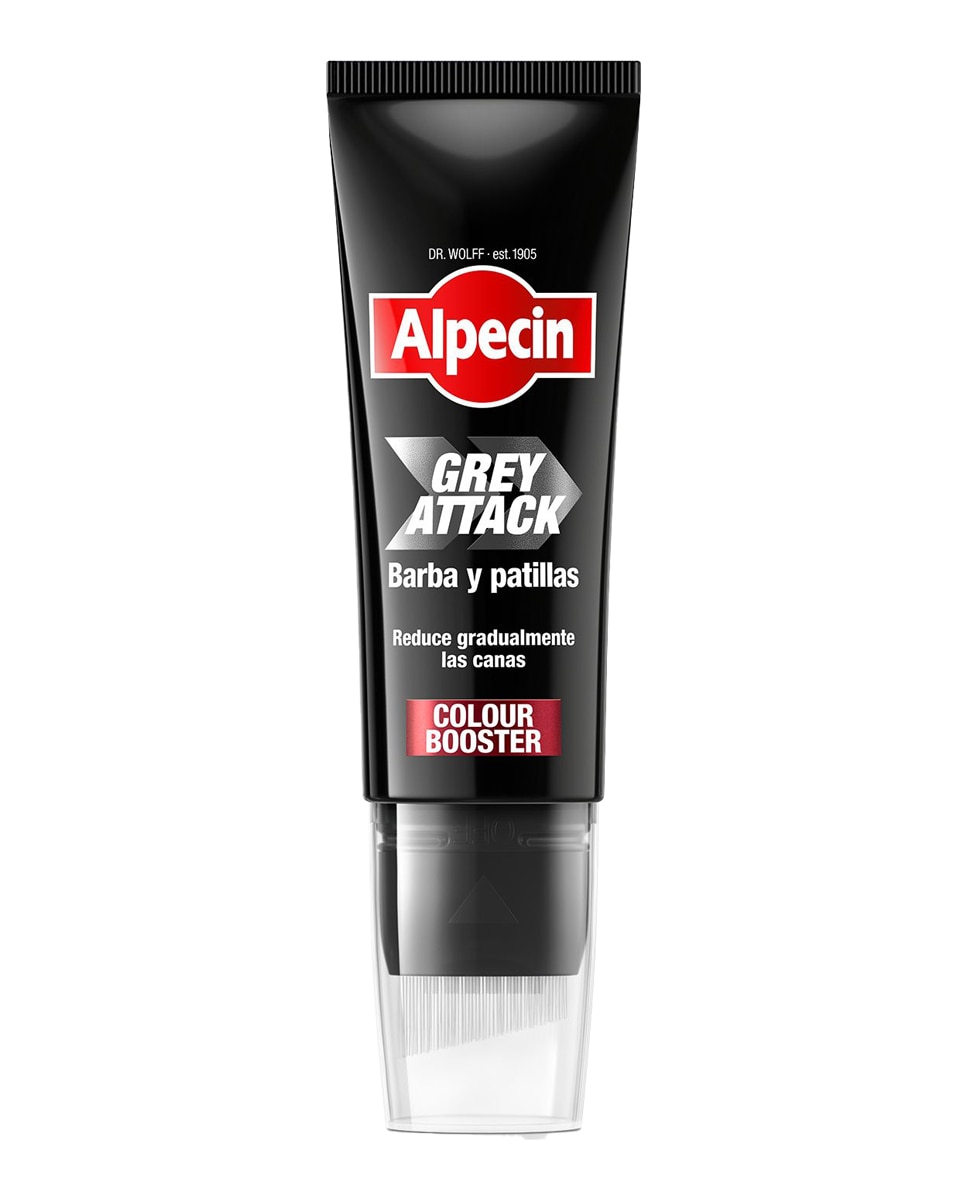 Imagen 0 de Tratamiento Reductor gradual de canas Grey Attack Barba y Patillas Alpecin 50 ml