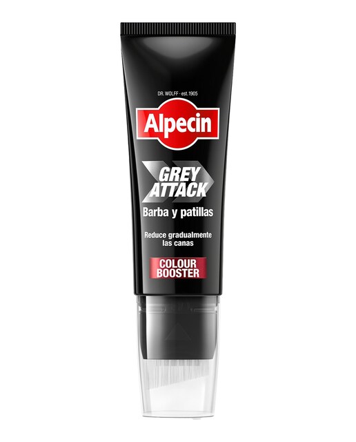 Tratamiento Reductor gradual de canas Grey Attack Barba y Patillas Alpecin