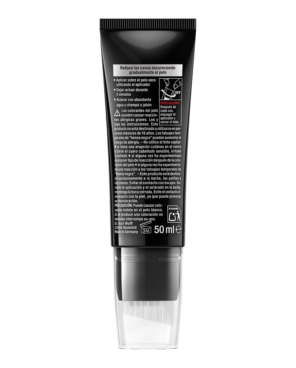 Tratamiento Reductor gradual de canas Grey Attack Barba y Patillas Alpecin - 50 ml 2