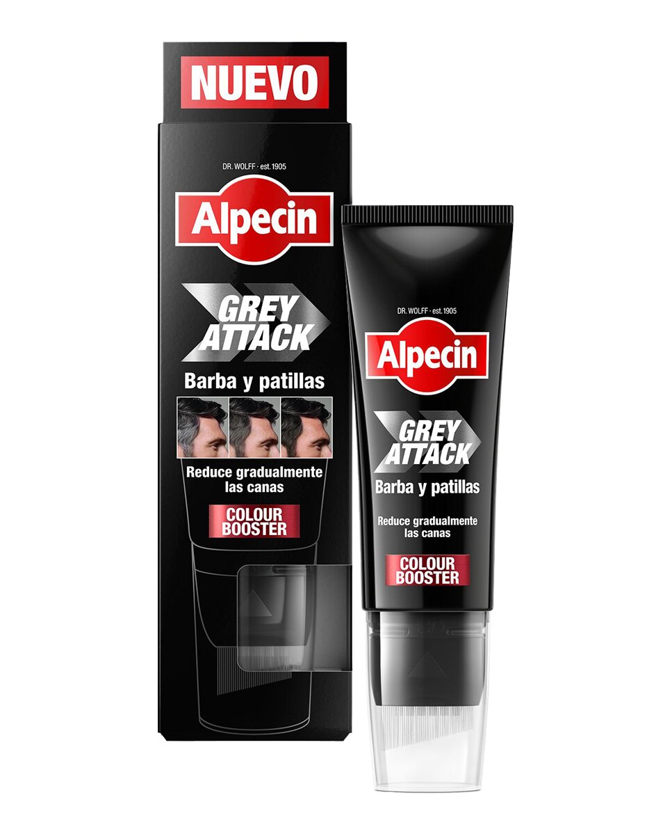 Tratamiento Reductor gradual de canas Grey Attack Barba y Patillas Alpecin - 50 ml 3