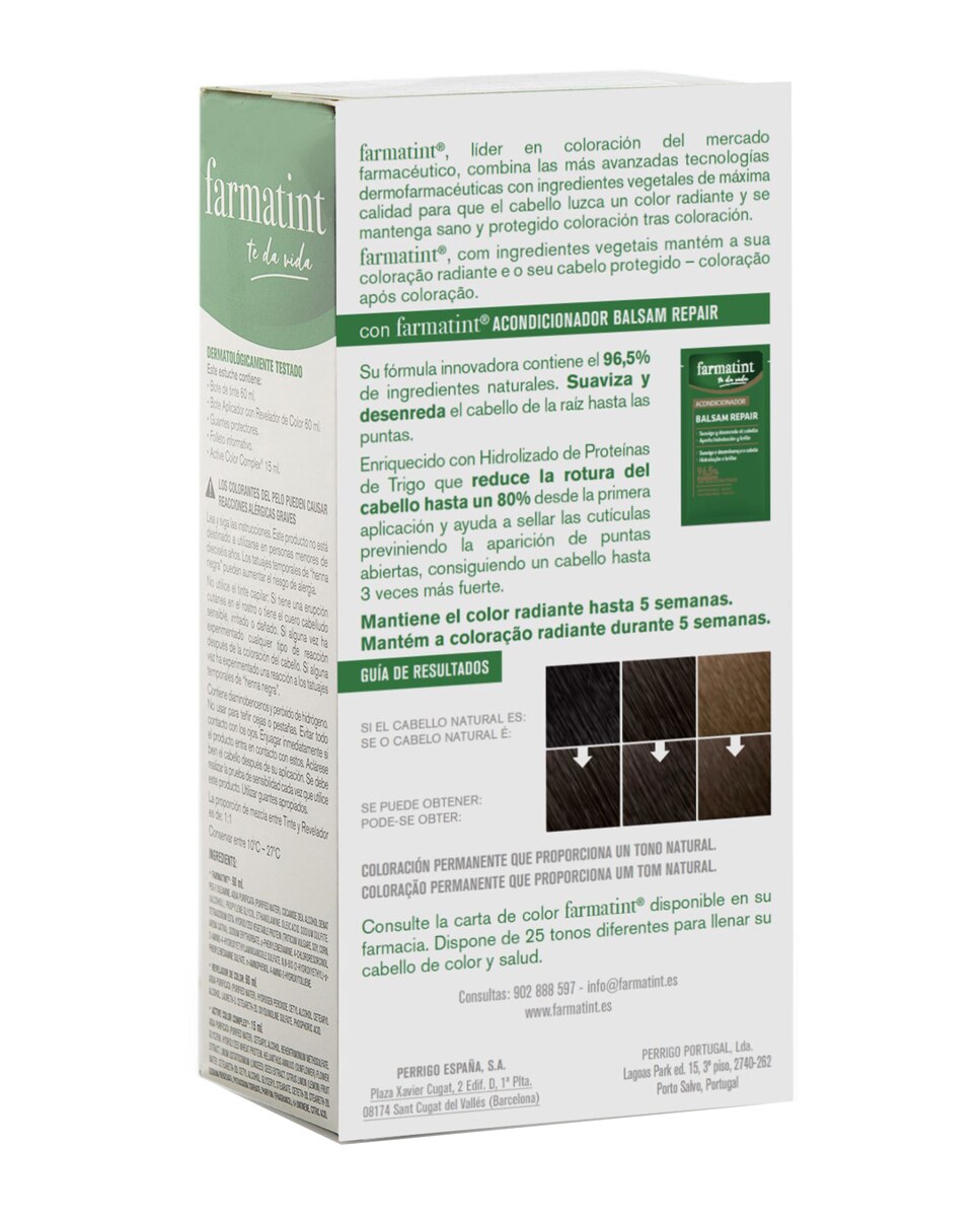 Imagen 10 de Coloración Permanente Farmatint - 4N Castaño 4N Castaño