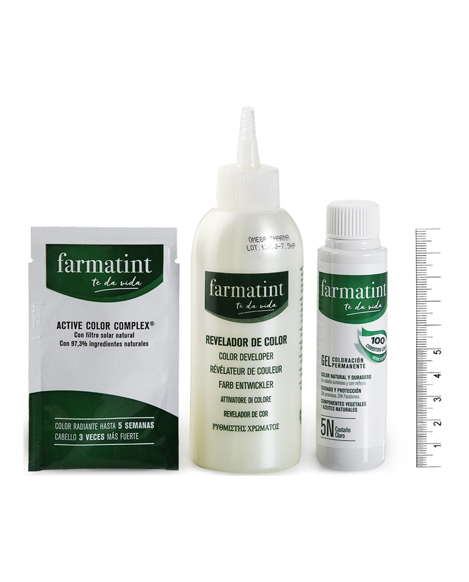 Coloración Permanente Farmatint - 5N Castaño Claro 5N Castaño Claro-9