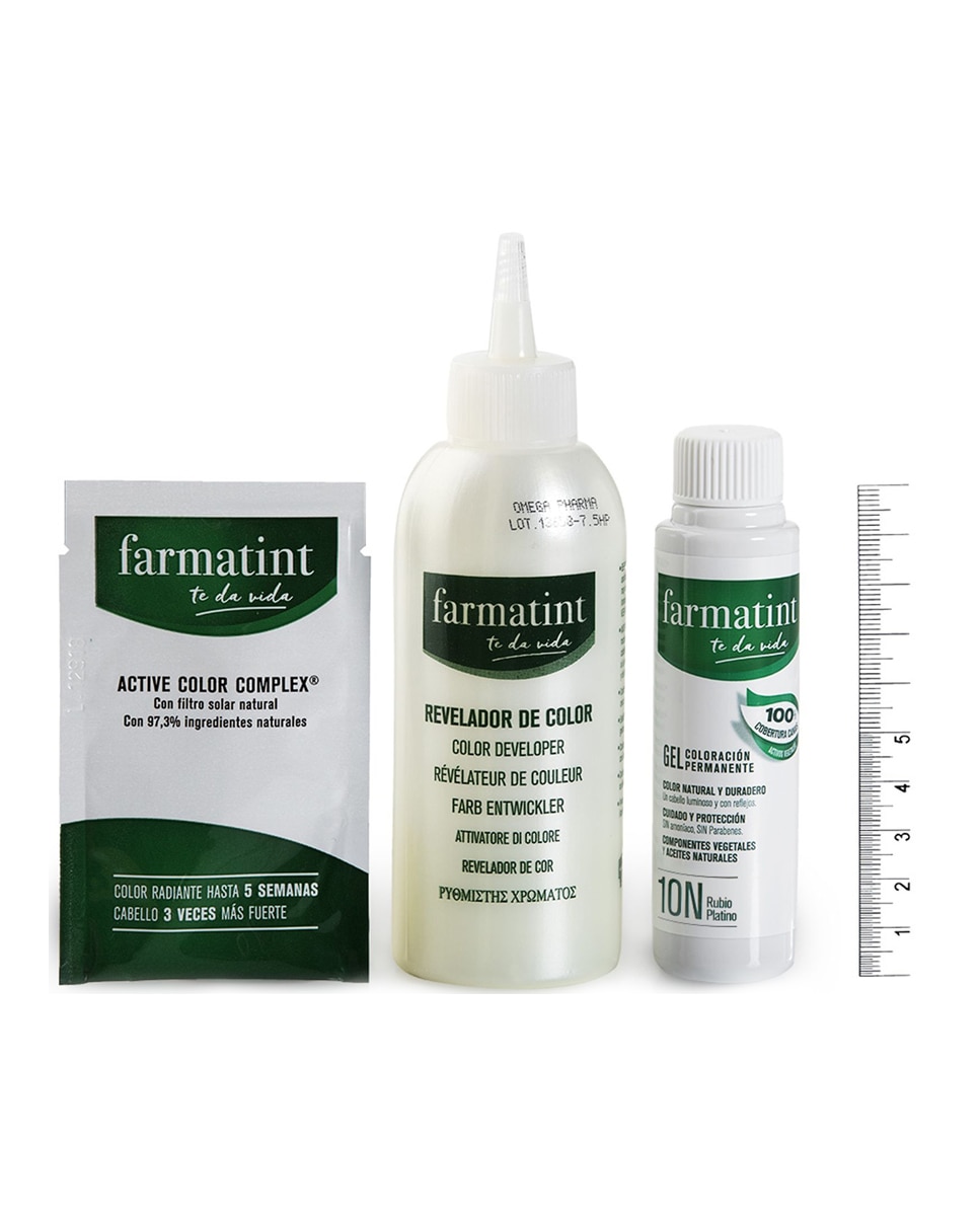 Coloración Permanente Farmatint - 10N Rubio Platino 10N Rubio Platino-7