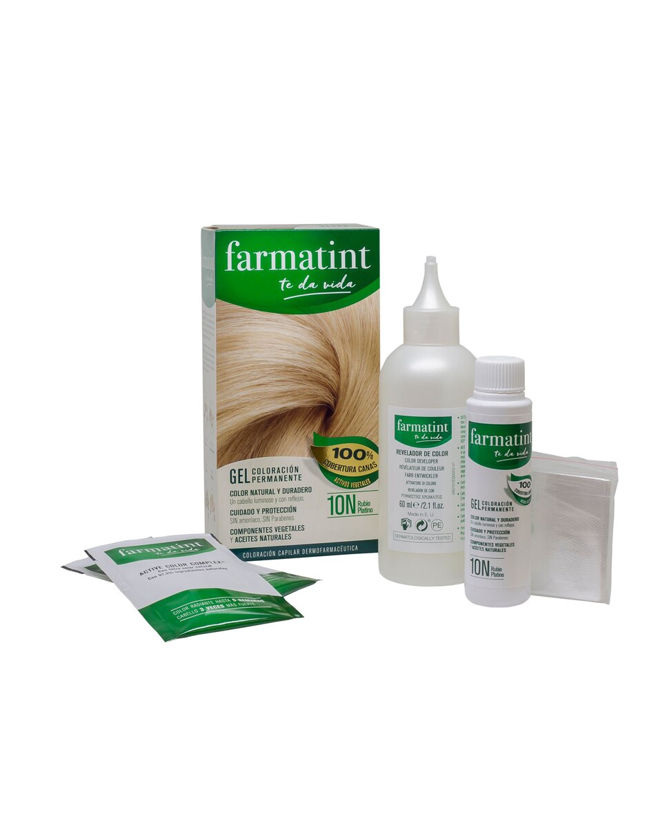 Coloración Permanente Farmatint - 10N Rubio Platino 10N Rubio Platino-10