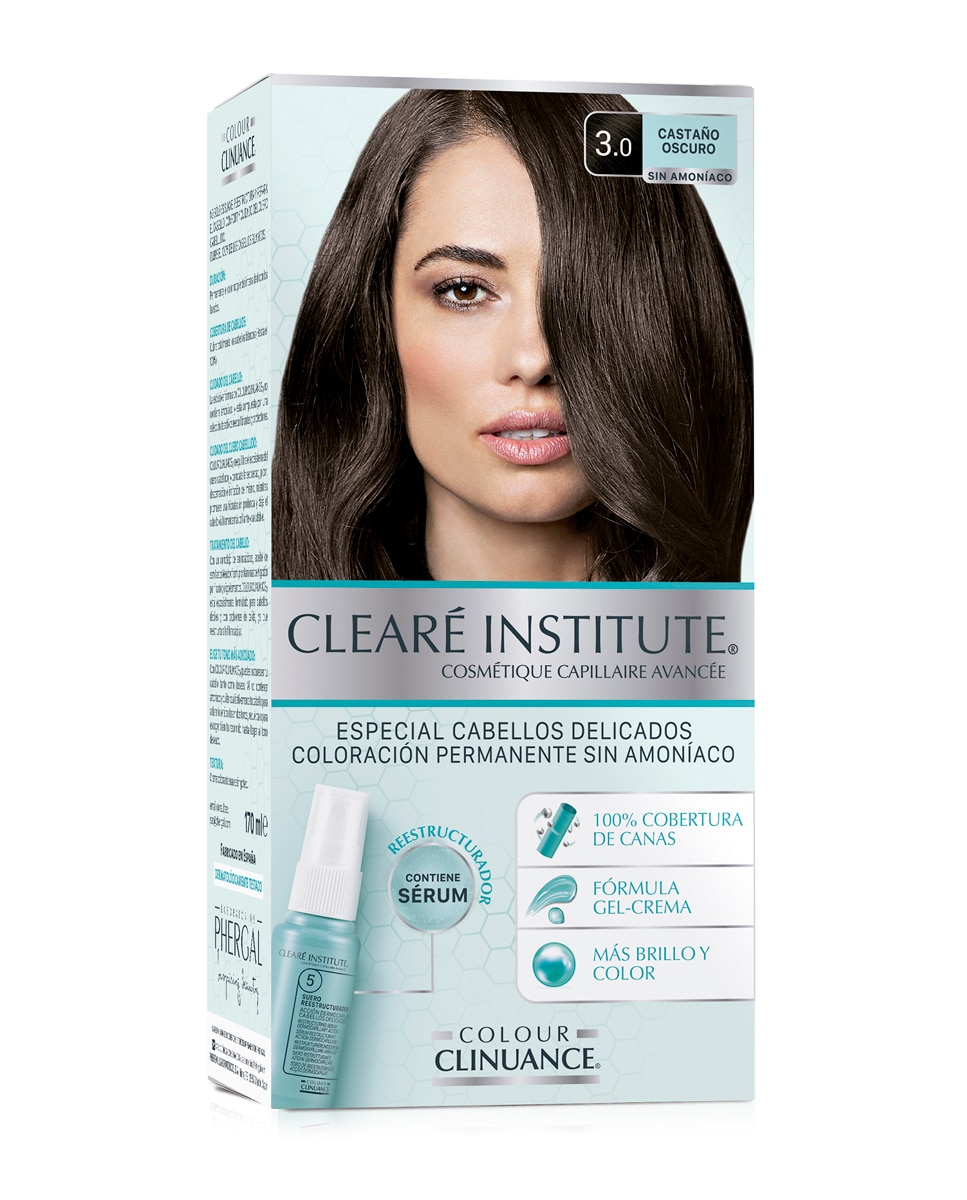 Clearé Institute - Coloración Permanente Colour Clinuance Cabellos Delicados Clearé Institute.