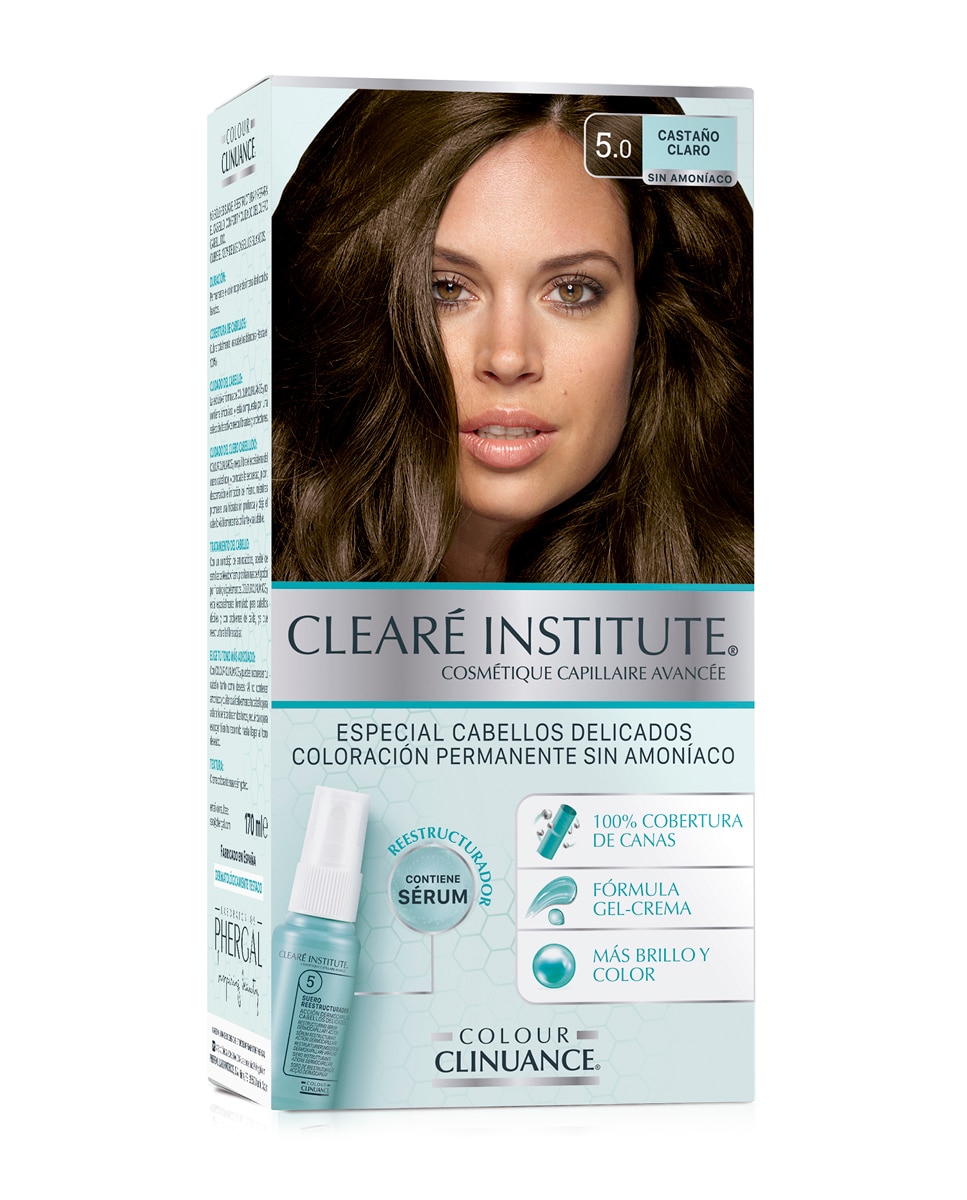 Clearé Institute - Coloración Permanente Colour Clinuance Cabellos Delicados Clearé Institute.