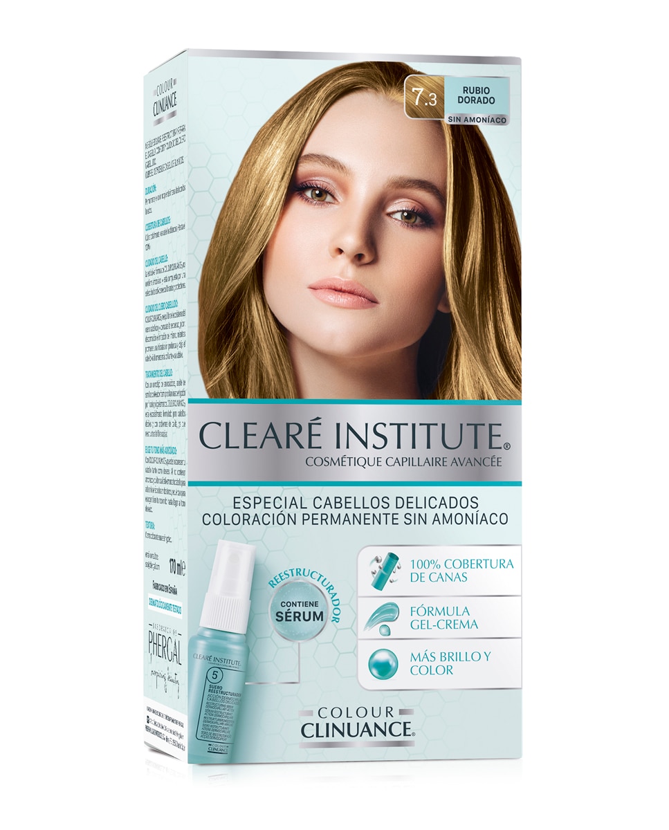 Clearé Institute - Coloración Permanente Colour Clinuance Cabellos Delicados Clearé Institute.