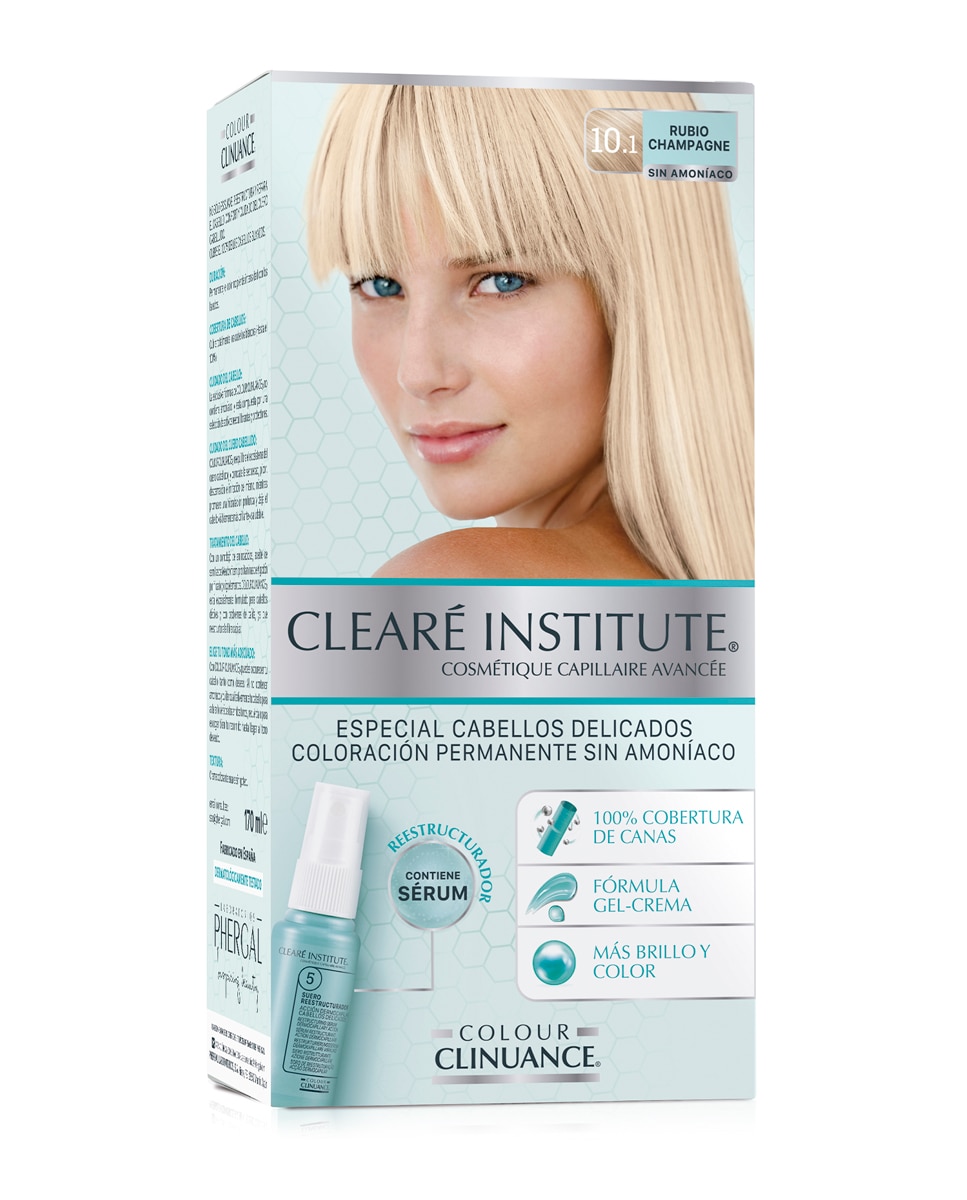 Clearé Institute - Coloración Permanente Colour Clinuance Cabellos Delicados Clearé Institute.