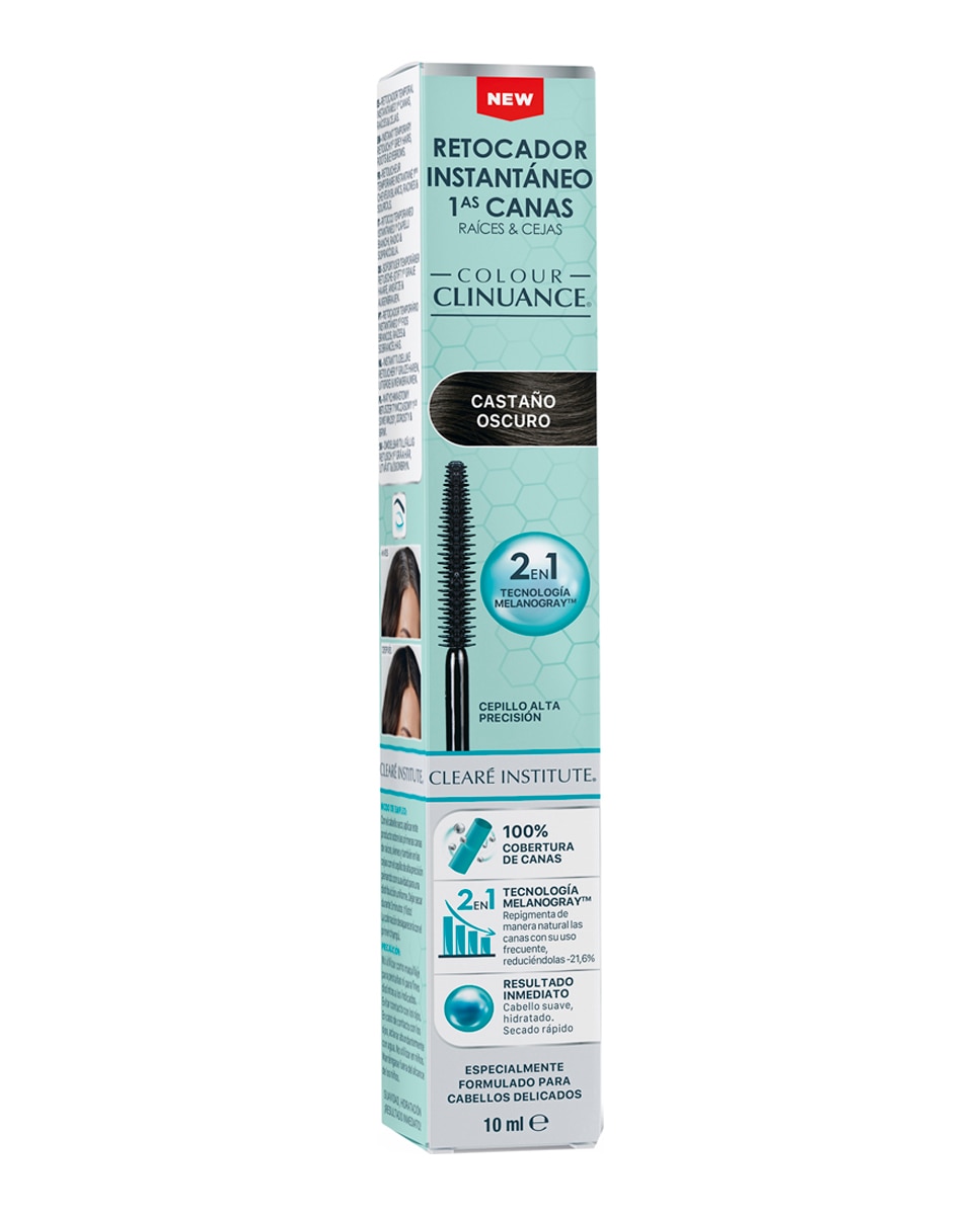 Clearé Institute - Retocador Instantáneo Raíces y Cejas Colour Clinuance 10 ml Clearé Institute.