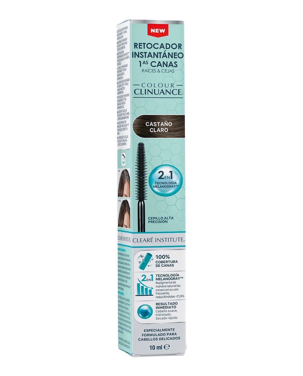 Clearé Institute - Retocador Instantáneo Raíces y Cejas Colour Clinuance 10 ml Clearé Institute.
