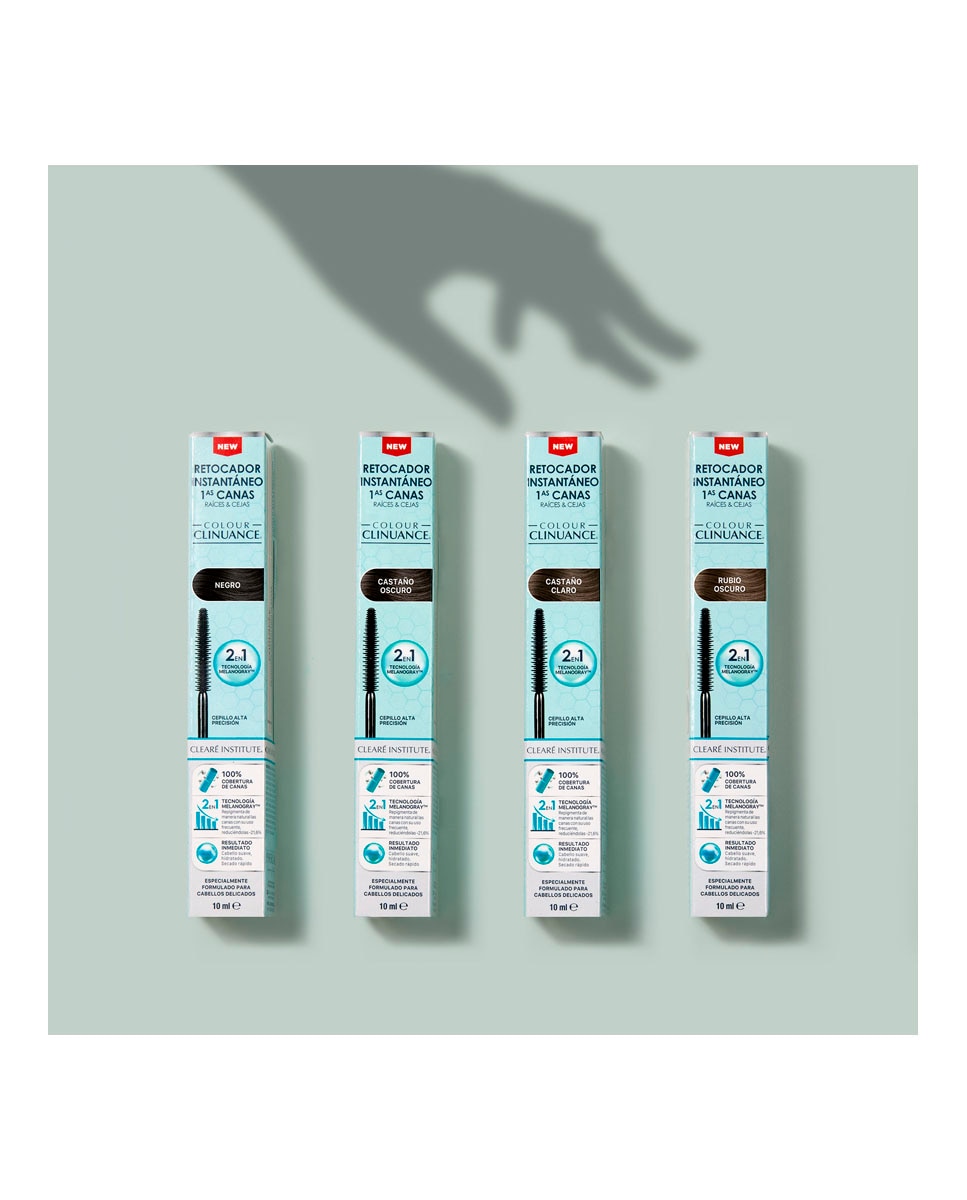 Retocador Instantáneo Raíces y Cejas Colour Clinuance Clearé Institute - Rubio Oscuro 10 ml Rubio Oscuro-5