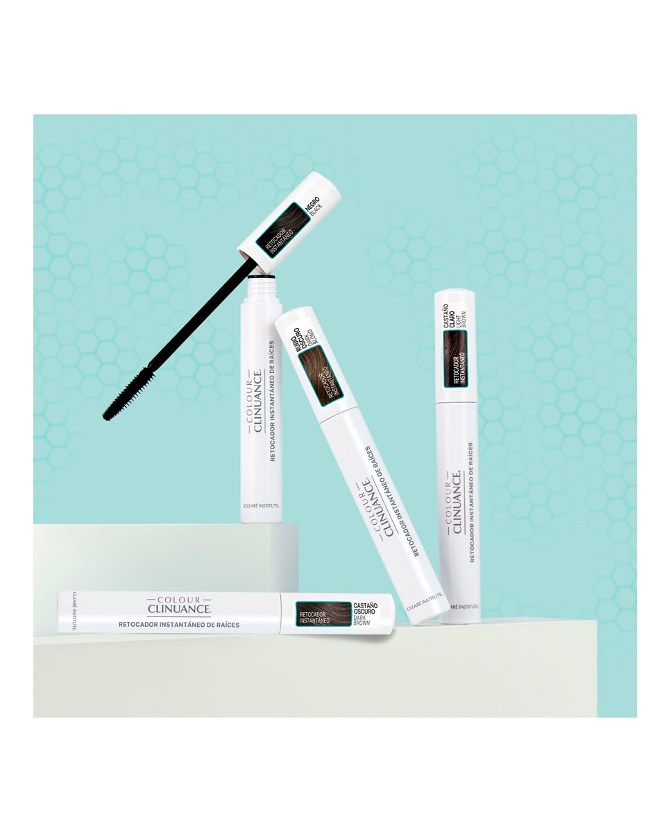 Retocador Instantáneo Raíces y Cejas Colour Clinuance Clearé Institute - Rubio Oscuro 10 ml Rubio Oscuro-6