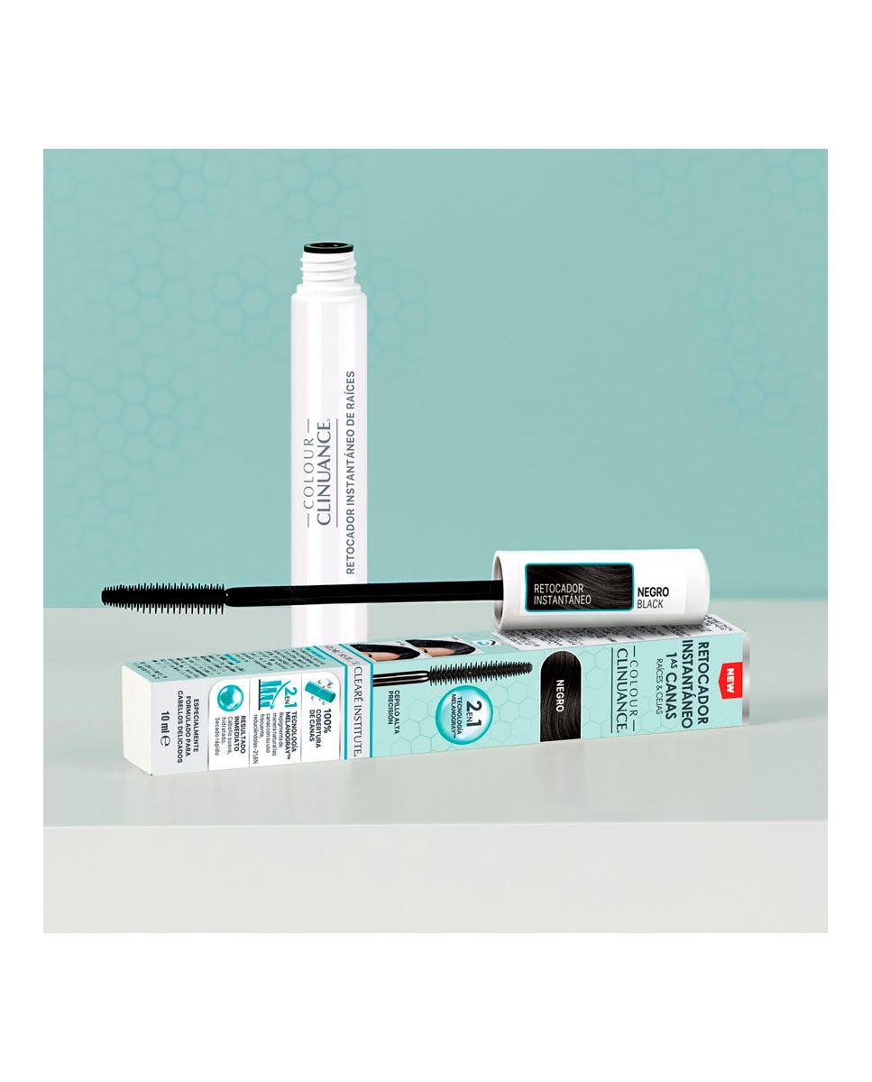 Retocador Instantáneo Raíces y Cejas Colour Clinuance Clearé Institute - Rubio Oscuro 10 ml Rubio Oscuro-7