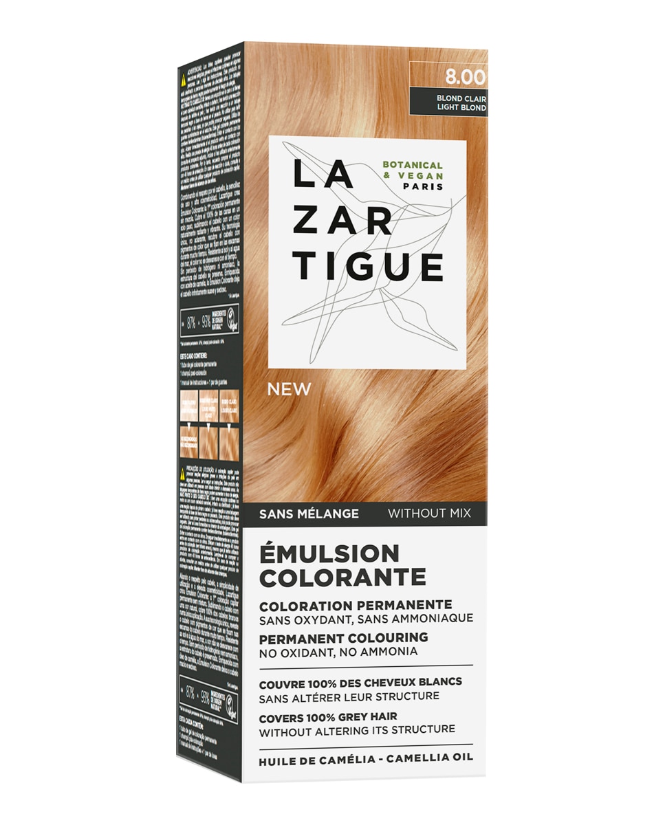 Lazartigue - Emulsión Capilar Colorante 8.0 60 ml Lazartigue.