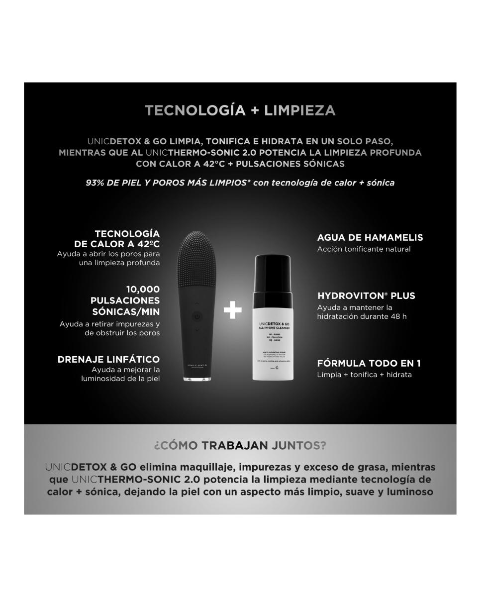 Unicthermo-Sonic 2.0 Dispositivo Facial 3-En-1 4