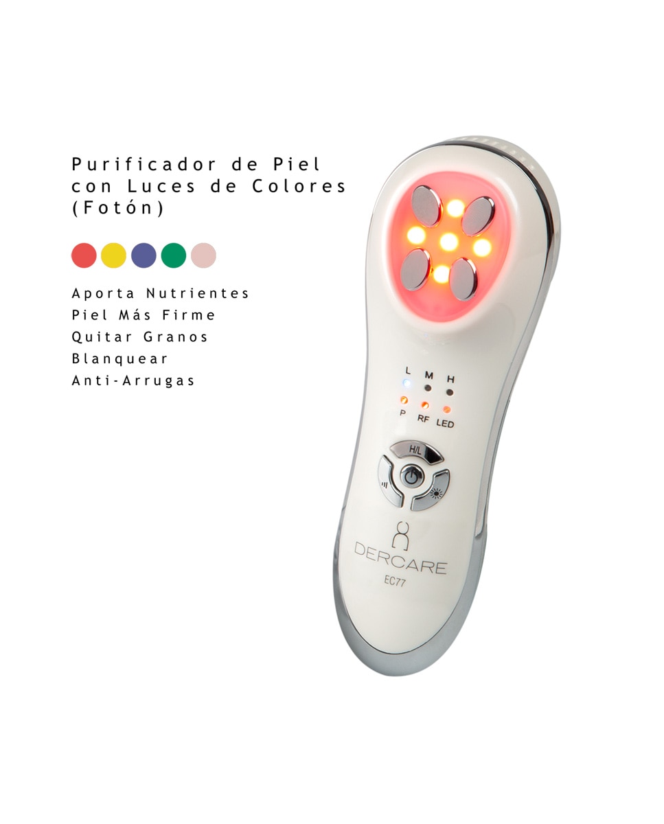 Tratamiento de radiofrecuencia EC77 facial y corporal Dercare 2