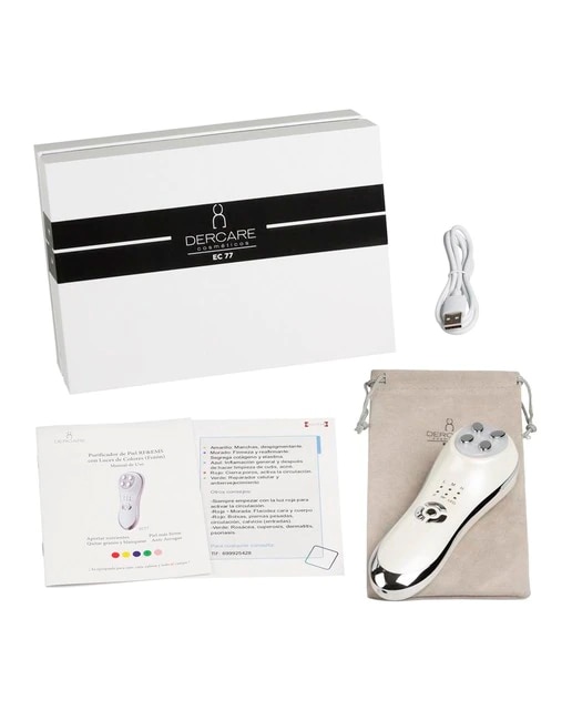 Tratamiento de radiofrecuencia EC77 facial y corporal Dercare 3