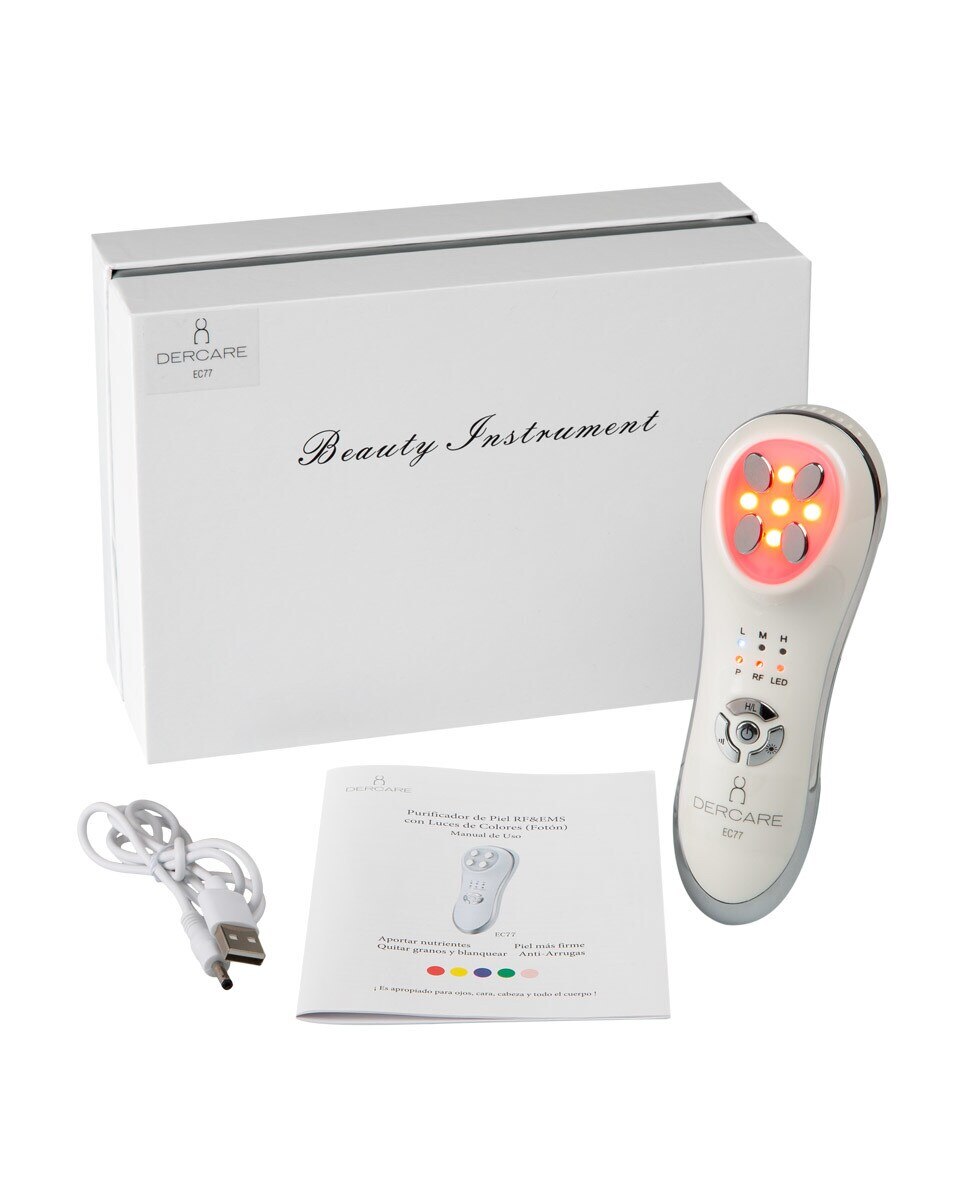Tratamiento de radiofrecuencia EC77 facial y corporal Dercare 4