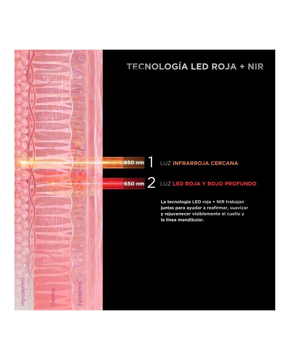 Unicled Neck & Chin Mask Dispositivo Rejuvenecedor Con Tecnología Led 5
