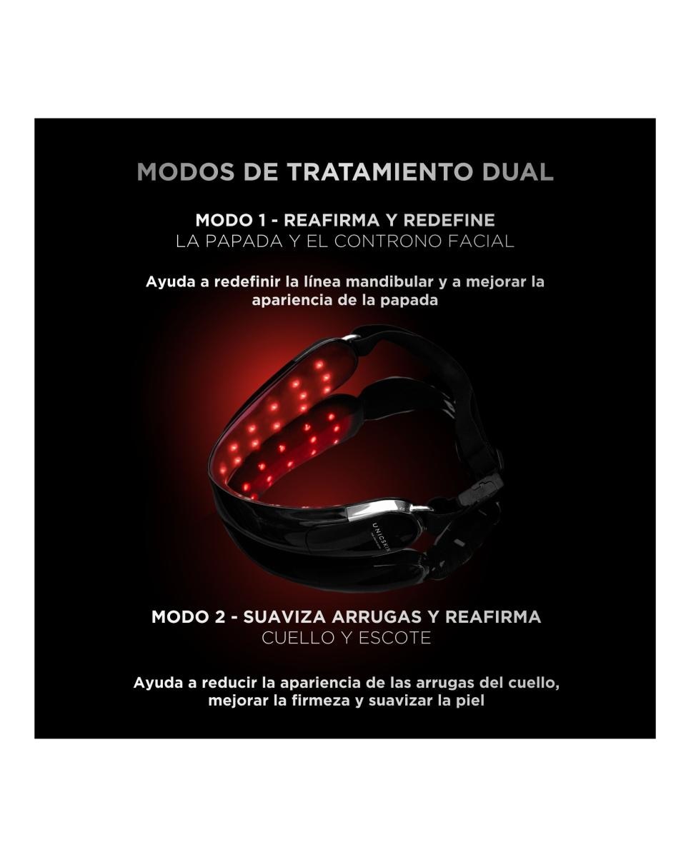 Unicled Neck & Chin Mask Dispositivo Rejuvenecedor Con Tecnología Led 6