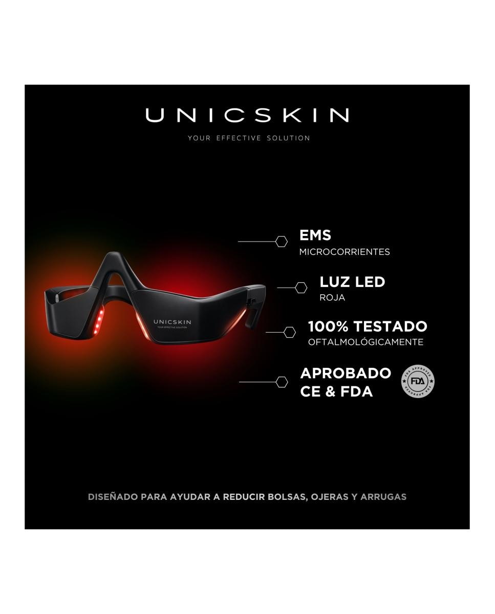 Unictech Eye Mask  Dispositivo De Doble Tecnología Contorno Ojos 3