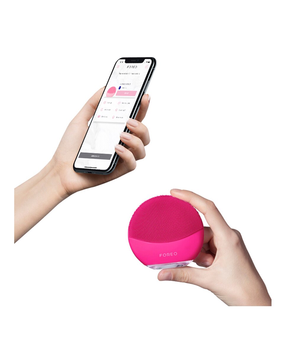 LUNA ™ mini 3 - Dispositivo eléctrico de limpieza facial para todo tipo de pieles FOREO - Fuchsia Fuchsia-4