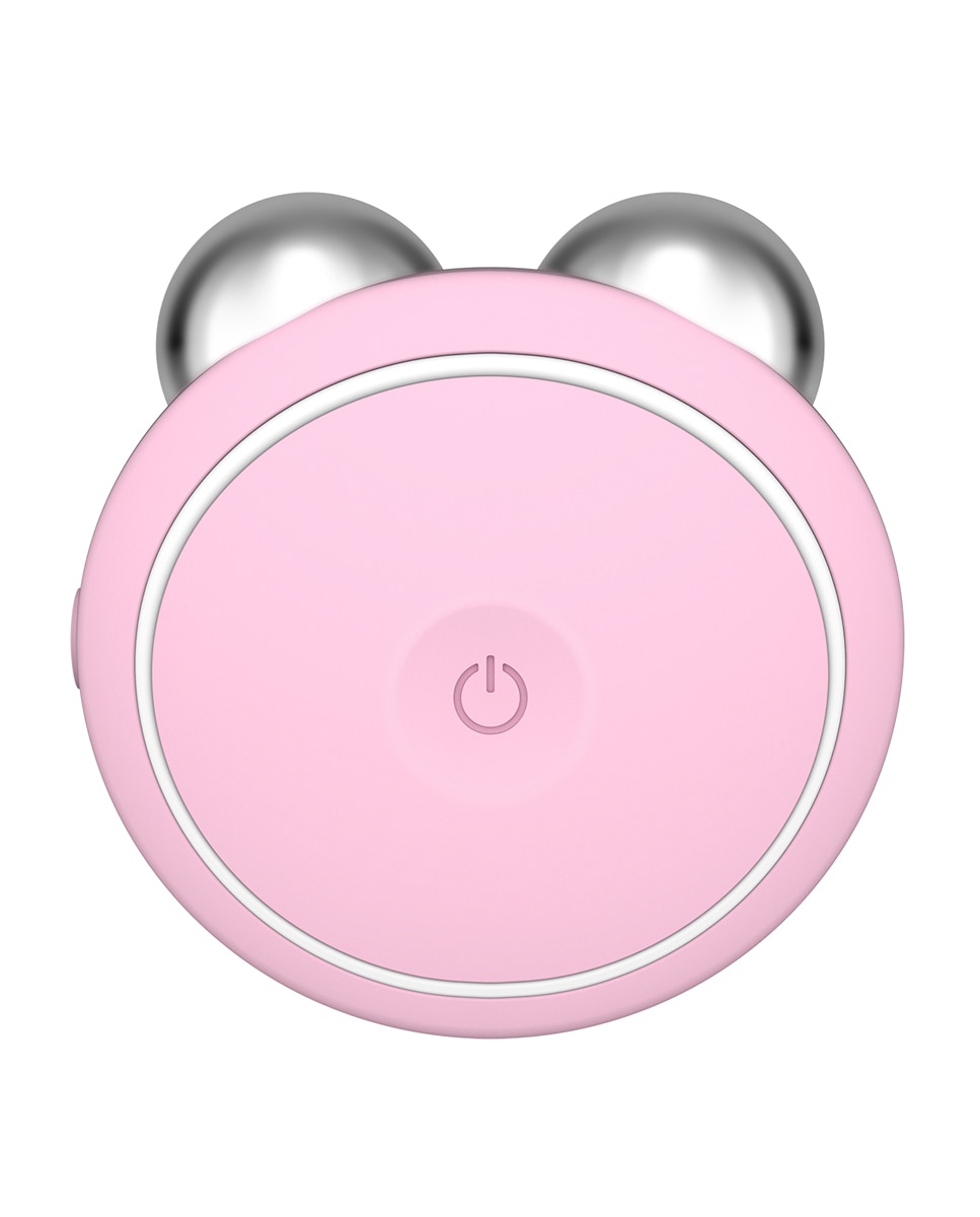 BEAR ™ mini Dispositivo facial tonificante FOREO Pearl Pink · El