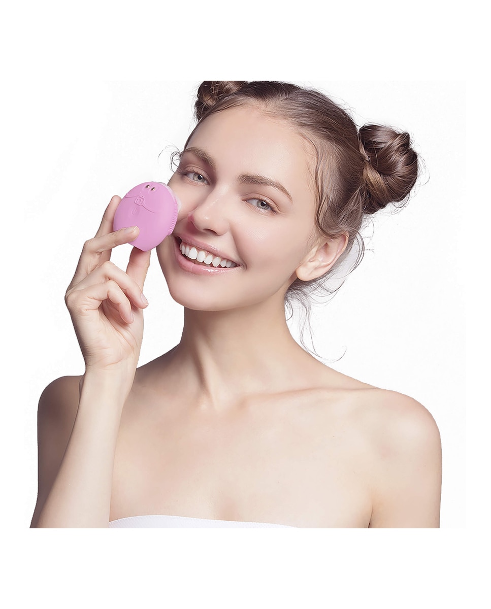 LUNA™ play smart 2 - Dispositivo de limpieza facial y análisis inteligente de la piel FOREO - Rosa Rosa-5