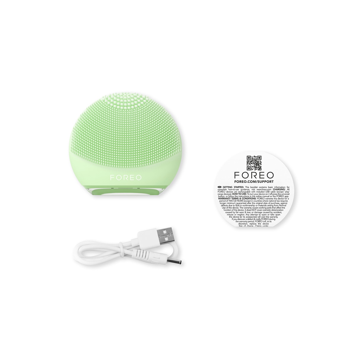 LUNA™ 4 go - Dispositivo de limpieza y reafirmante facial para todo tipo de pieles FOREO - Pistachio Pistachio-3