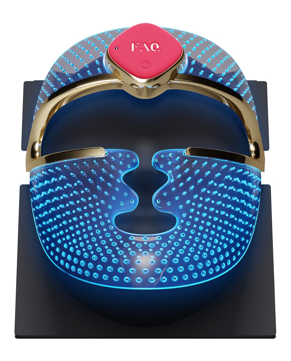 Mascarilla facial FAQ™ , tratamiento antienvejecimiento, con silicona pura y LED RGB - 201 201-2