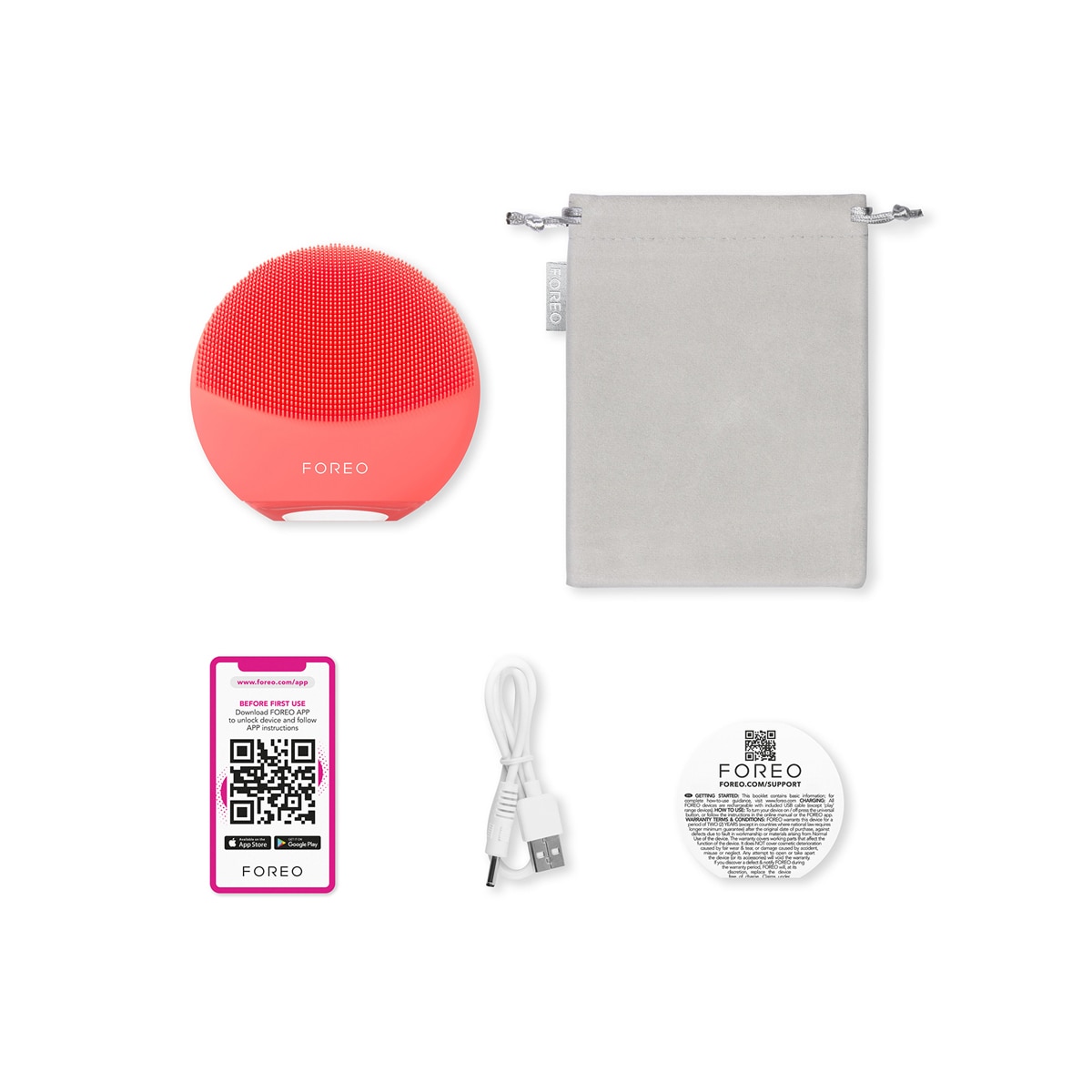 洗顔グッズ FOREO LUNA 4 mini LUNA™ 4 mini - Dispositivo inteligente de limpieza facial con 2