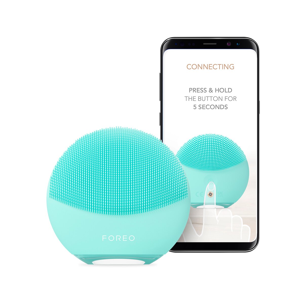 LUNA™ 4 mini - Dispositivo inteligente de limpieza facial con 2 zonas para todo tipo de pieles Artic Blue FOREO - Artic Blue Artic Blue-4