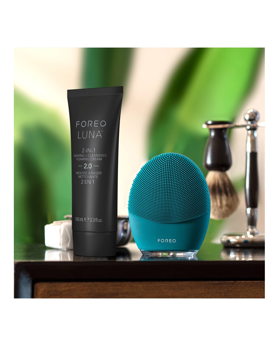 LUNA™ MEN Dispositivo inteligente de limpieza facial y masaje