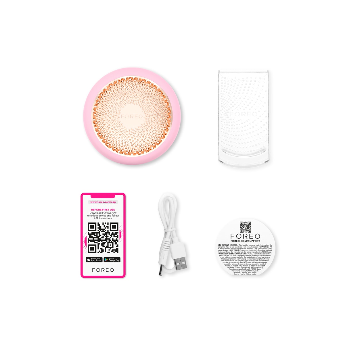 Imagen 5 de UFO™ 3 - Hidratación facial profunda 5 en 1 Pearl Pink FOREO - Pearl Pink Pearl Pink