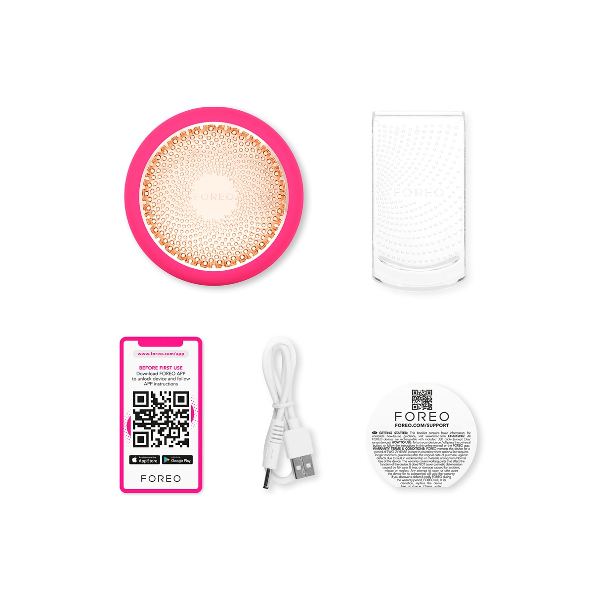 Imagen 5 de UFO™ 3 - Hidratación facial profunda 5 en 1 Fuchsia FOREO - Fuchsia Fuchsia