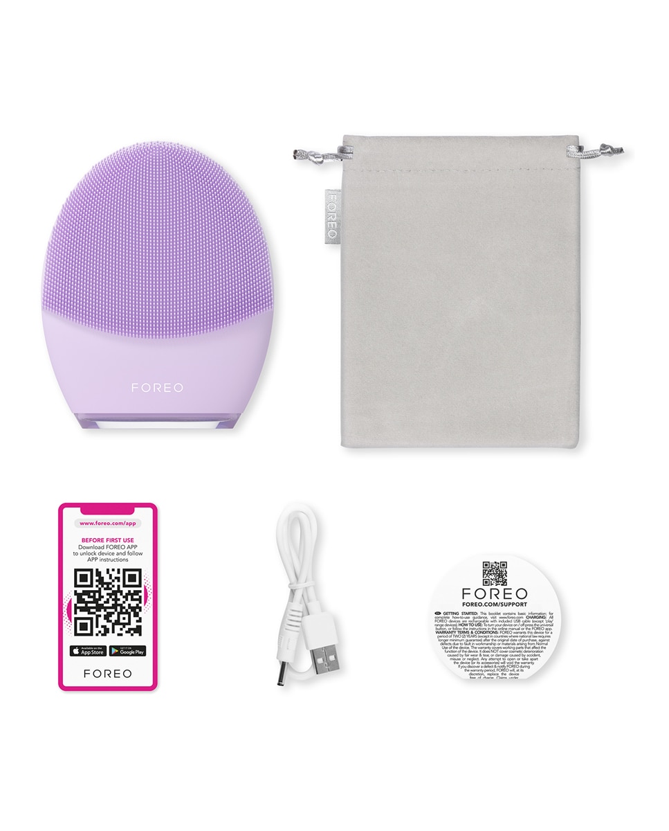 LUNA™ 4 - Dispositivo inteligente de limpieza facial y masaje reafirmante SENSITIVE SKIN FOREO - Sensitive skin Sensitive skin-3