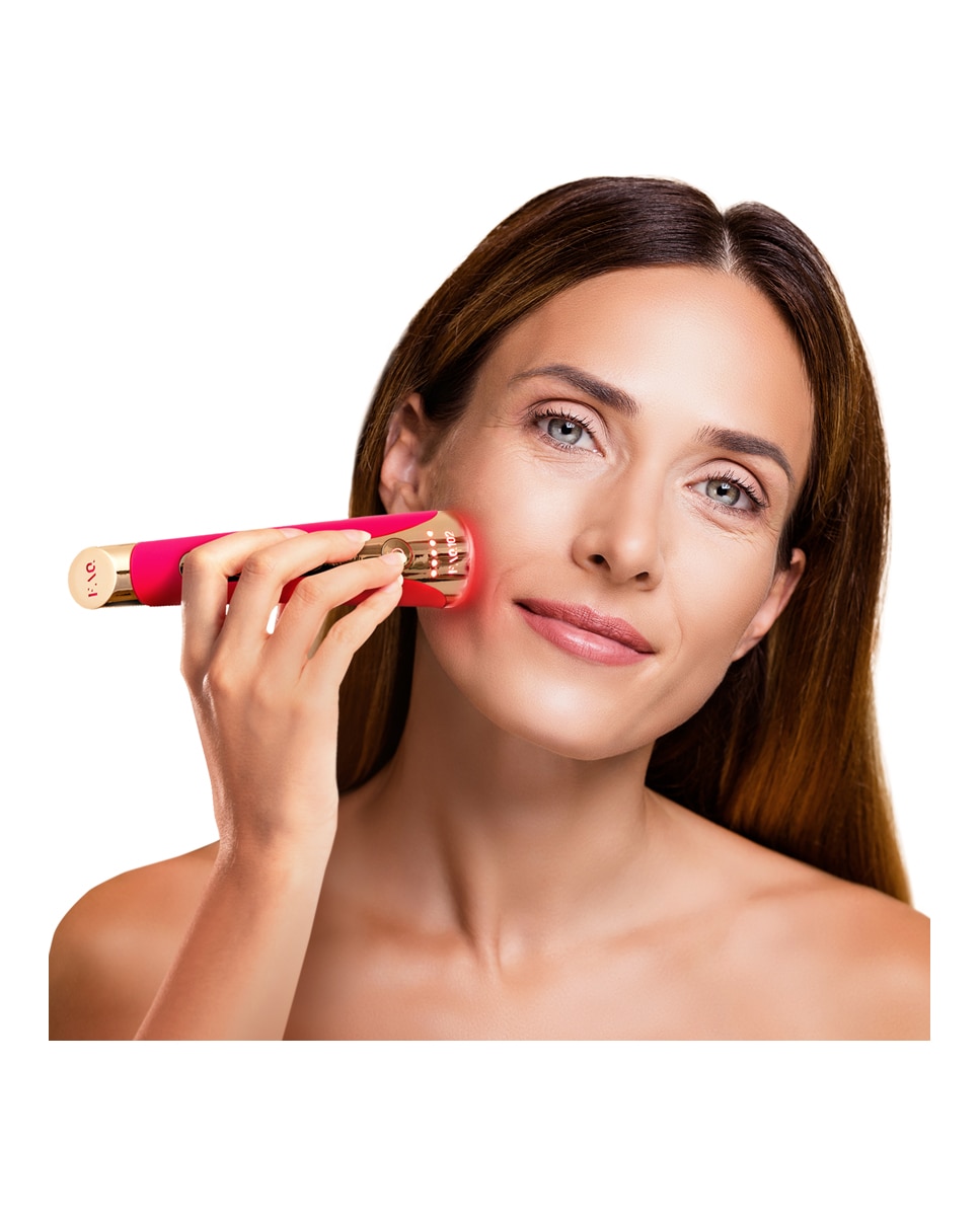FAQ™ 102 Dispositivo profesional de rejuvenecimiento facial con radiofrecuencia, electroestimulación muscular y terapia de luz LED - Pink Ruby Pink Ruby-5