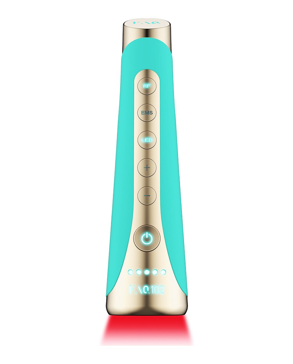 FAQ™ 102 Dispositivo profesional de rejuvenecimiento facial con radiofrecuencia, electroestimulación muscular y terapia de luz LED Topaz Topaz-1
