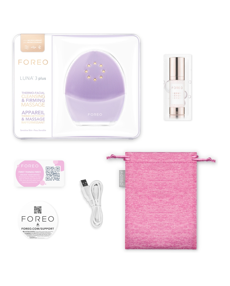 LUNA™ 3 plus - Dispositivo de limpieza facial con termoterapia y