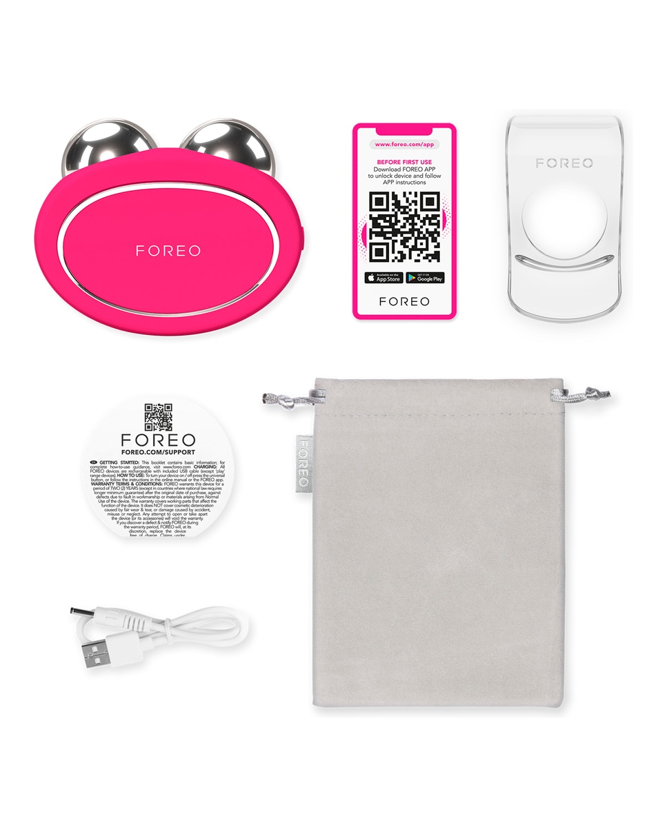 BEAR™ 2 Dispositivo de rejuvenecimiento facial con microcorrientes Fuchsia FOREO Fuchsia-5