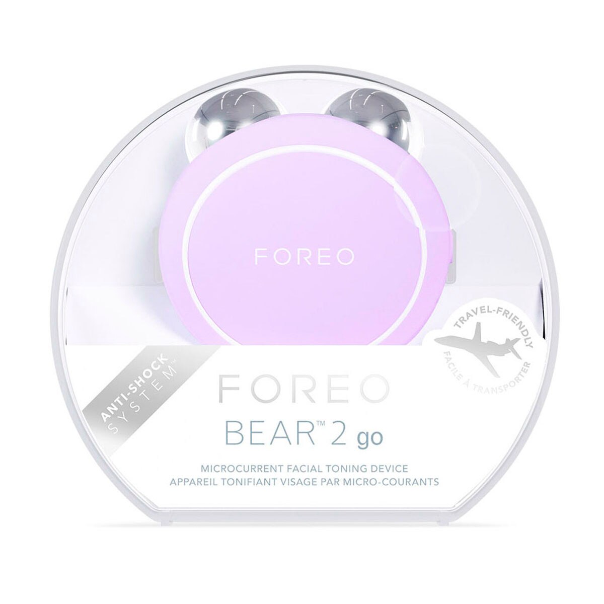 BEAR™ 2 Go Dispositivo de viaje de rejuvenecimiento facial Lavender FOREO - Lavender Lavender-2