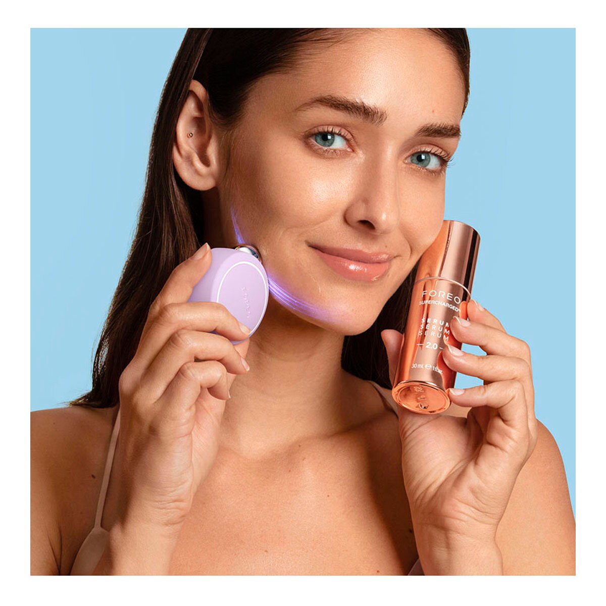 BEAR™ 2 Go Dispositivo de viaje de rejuvenecimiento facial Lavender FOREO - Lavender Lavender-3