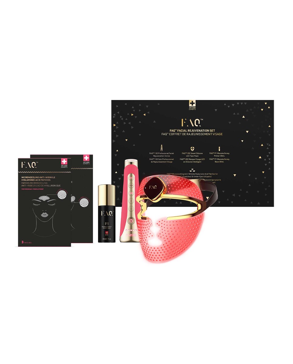 Set de rejuvenecimiento facial FAQ 1