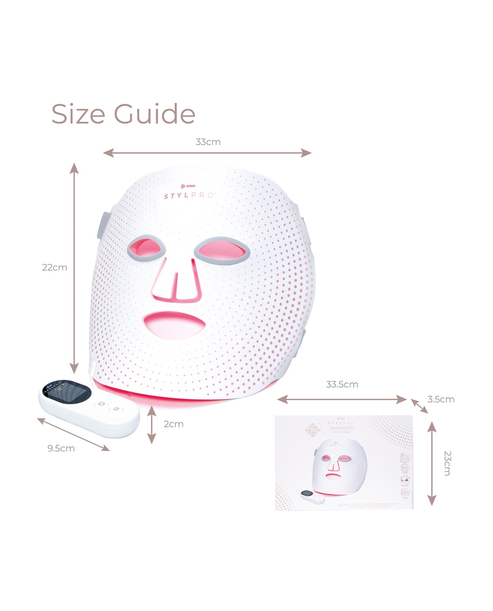 Máscara Facial Wavelength Led Face Mask Stylpro 7