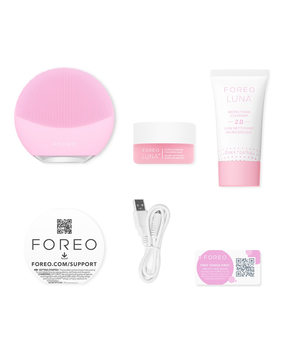 Set Cuidado Facial LUNA 4 mini Foreo · El Corte Inglés