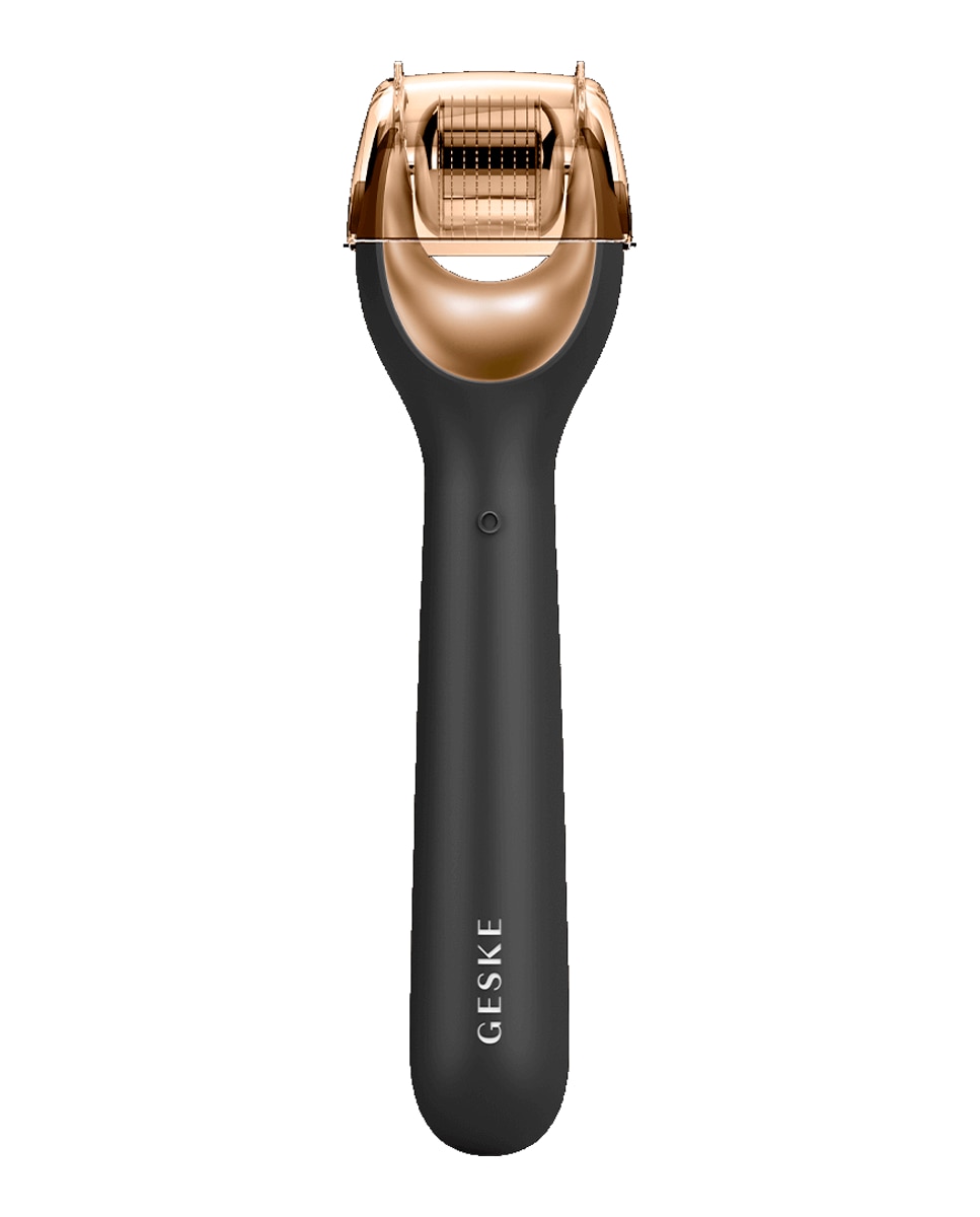 Geske - Tratamiento Facial MicroNeedle Face Roller 9 in 1 Black Gold Geske.