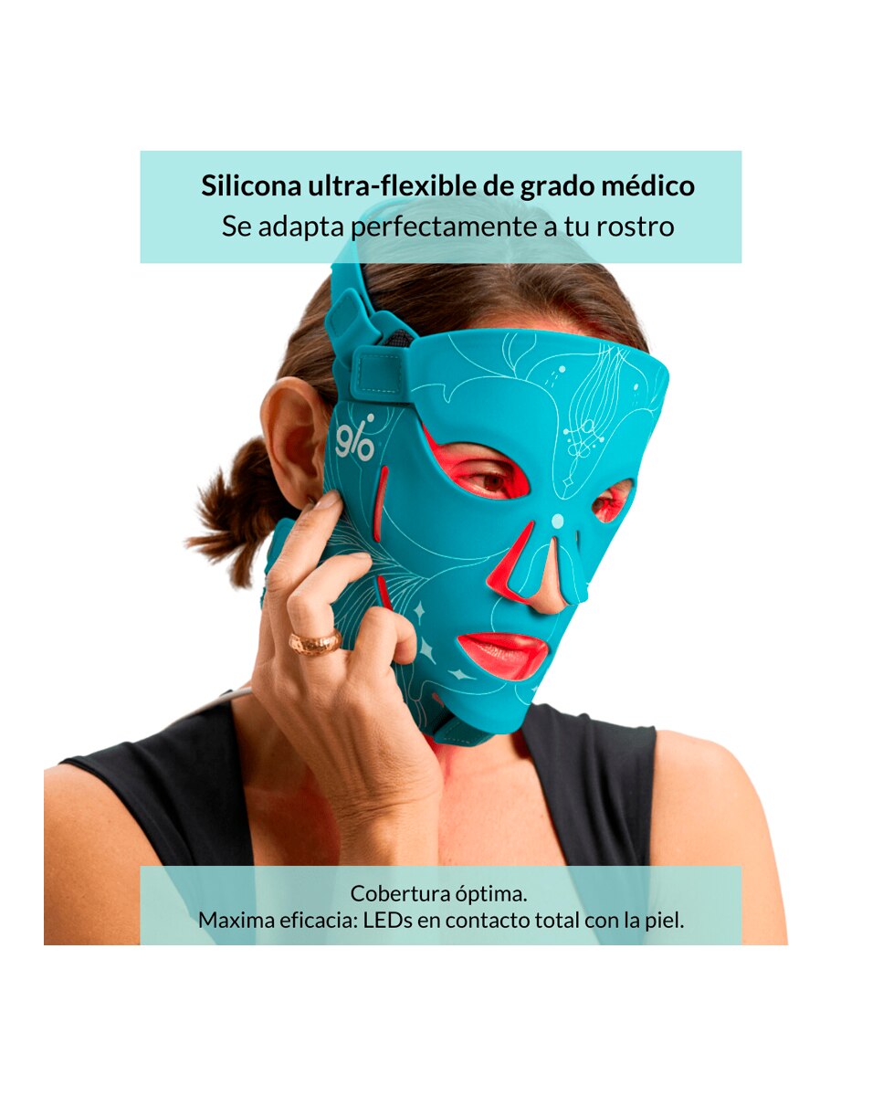 Máscara Facial Led Antiedad Glo Mask 2