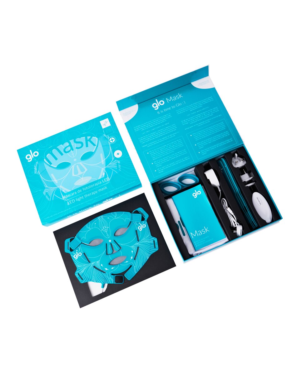 Máscara Facial Led Antiedad Glo Mask 8